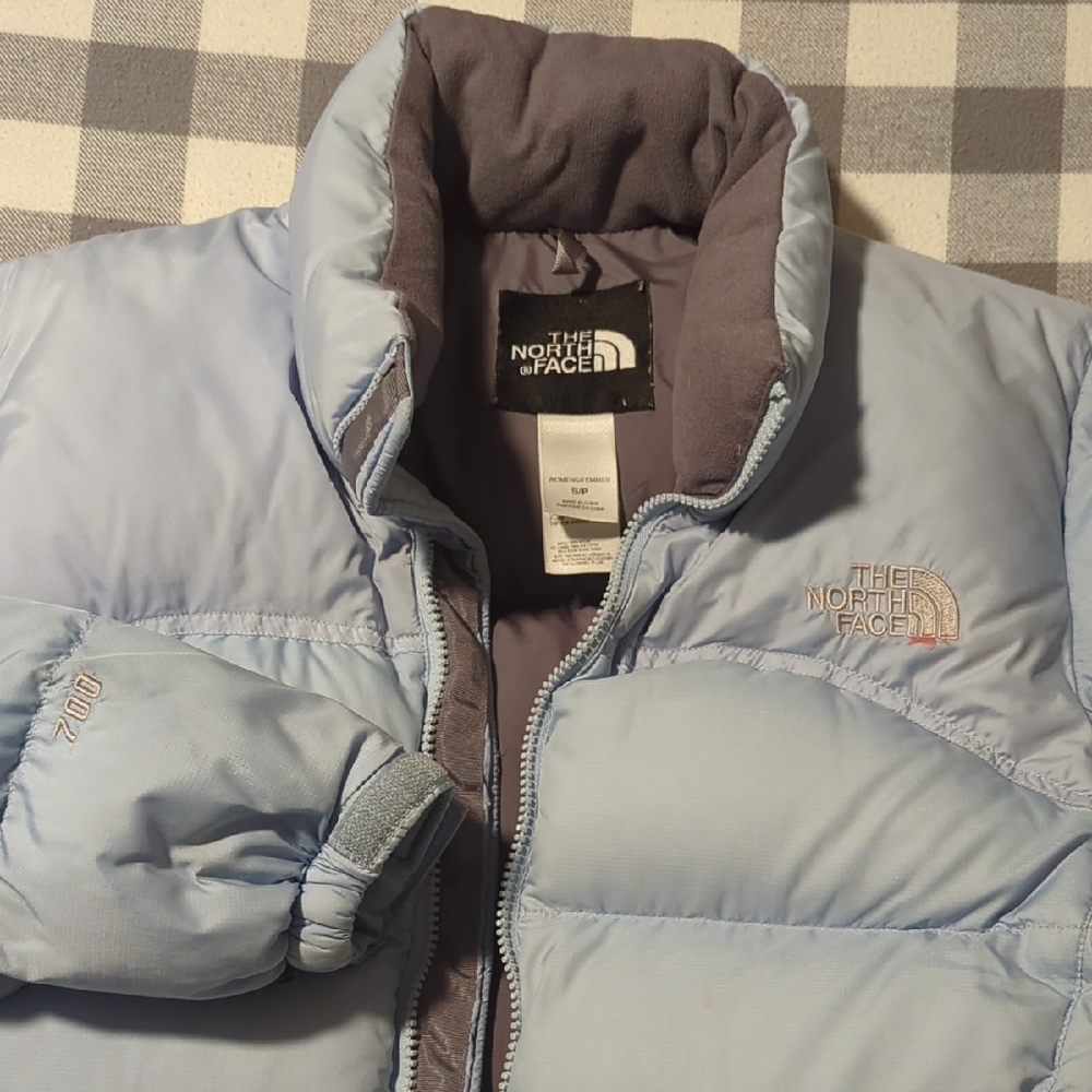 The North Face Light Blue Ski Jacket